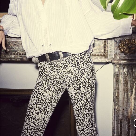 ZADIG & VOLTAIRE DELUXE Pharell Leopard Jacquard Leggings - Picture 3 of 10